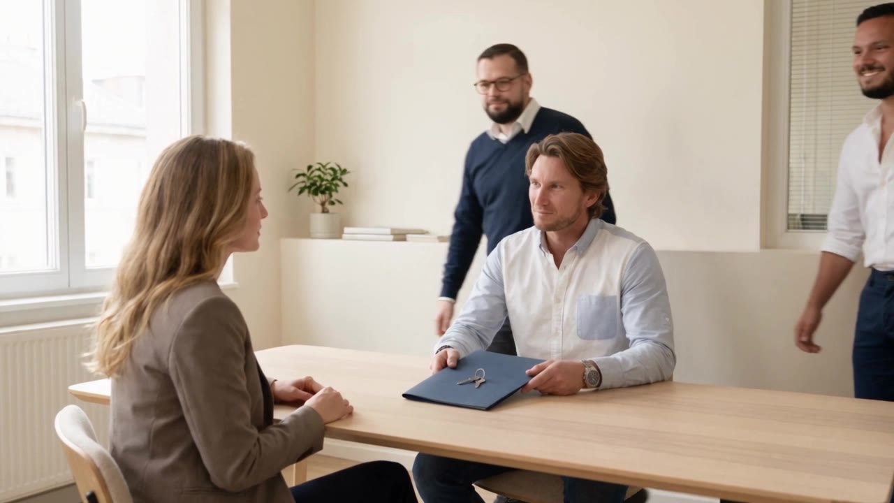 Visite d'un appartement parisien avec un gestionnaire Gestion Locative Plus